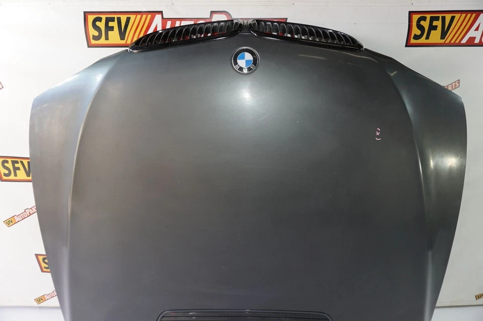 BMW 750 capó 2006 2007 2008 serie 7 e66 deportivo gris OEM Foto 3 de 4