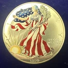 .999 1oz Silver ASE | 1999 American Silver Eagle $1 | Painted