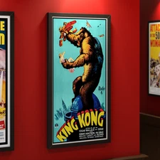 King Kong Classic Poster Printed on Heavyweight Matte Paper