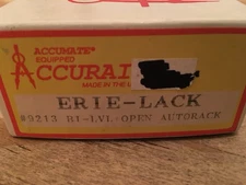 HO Accurail 9213 Erie Lackawanna Bi-Level Autorack Unassembled Kit EL #940949