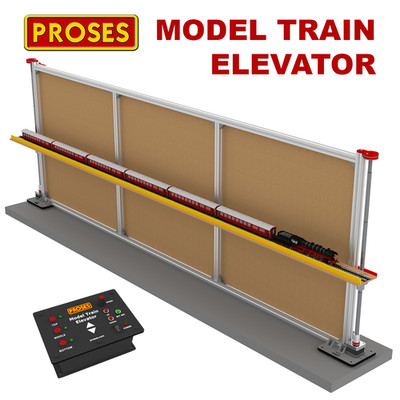 PROSES PTE-180 Modellbahn-Aufzug   Intelligente Alternative, wo eine Gleiswendel