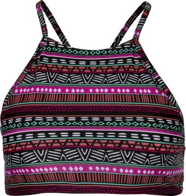 Firefly Damen Beret Bikinitop Schwimmtop Badetop, Mehrfarbig Ethnic Tribal, 40C