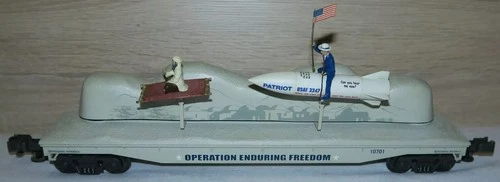 Operation Enduring Freedom 3 Rails O Scale K-LINE Wagon
