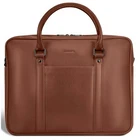 CHAMPS Onyx Collection Leather Briefcase BROWN MSRP $399.99