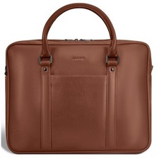 Maletín de cuero CHAMPS Onyx Collection MARRÓN PRECIO DE VENTA SUGERIDO POR EL FABRICANTE $399.99