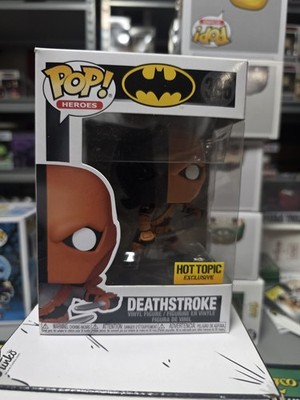 Funko Pop! Heroes DC Deathstroke Vinyl Figure #386 Hot Topic Exclusive