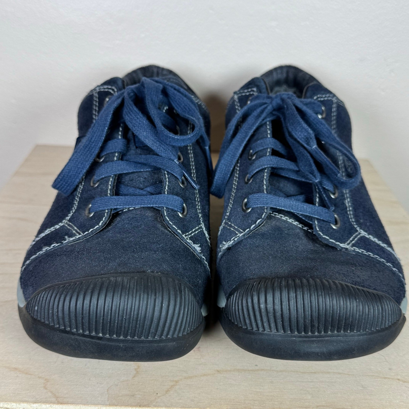 Scarpe da trekking Keen Reisen donna sneakers blu pelle scamosciata outdoor 8 5