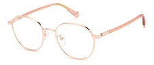 POLAROID PLD D456/G DDB GOLD COPPER 51/19/145 UNISEX Eyewear Frame