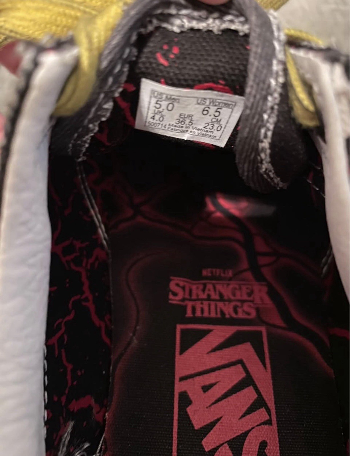 VANS Old Skool Stranger Things 4 Hellfire Club Li… - image 2