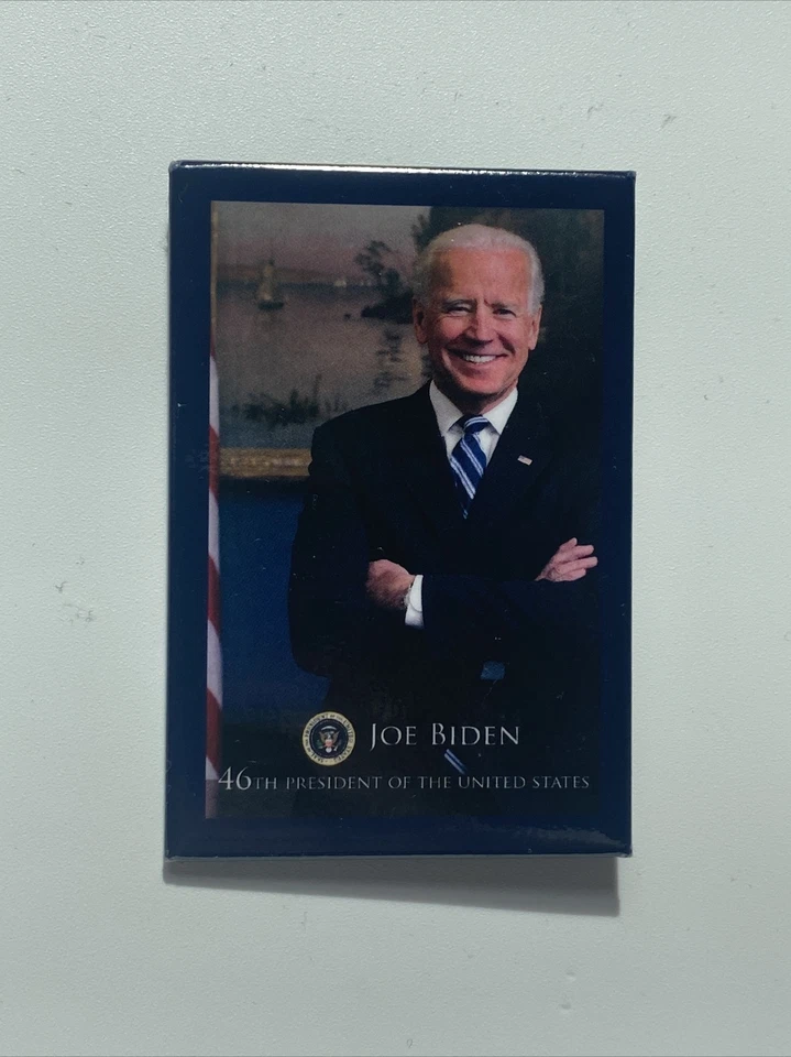 2021 Joe Biden 46th President of the United States 2X3" Button Inauguration Pin - Image 2 of 3