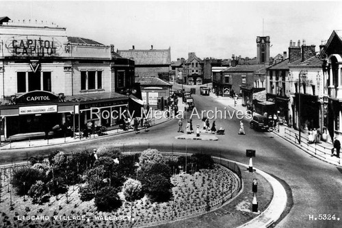 sa-150 Wallasey - Liscard Village, Capitol Cinema - um 1950, Cheshire. Foto