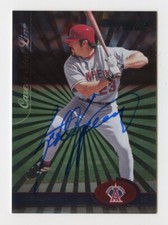 2003 Donruss Stat Line Career Anaheim Angels #78 Scott Spiezi0 /341 Auto Signed