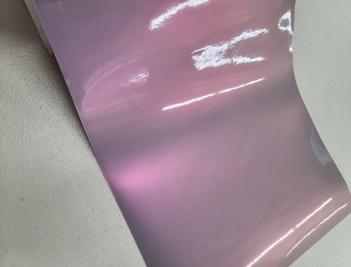 Gloss Dark Gray Shift to Lilac Purple Flip Chameleon Vinyl Car Wrap Film Roll - Picture 2 of 7