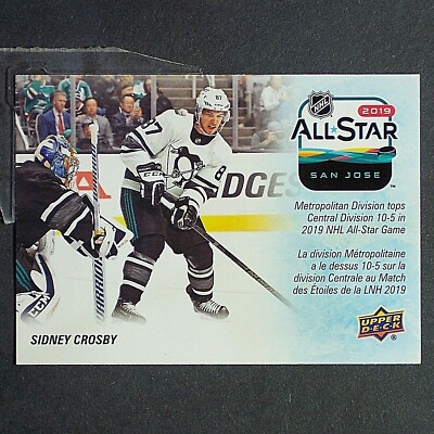SIDNEY CROSBY  2019-20  Upper Deck Tim Hortons Key Season Events  #SE6  Penguins