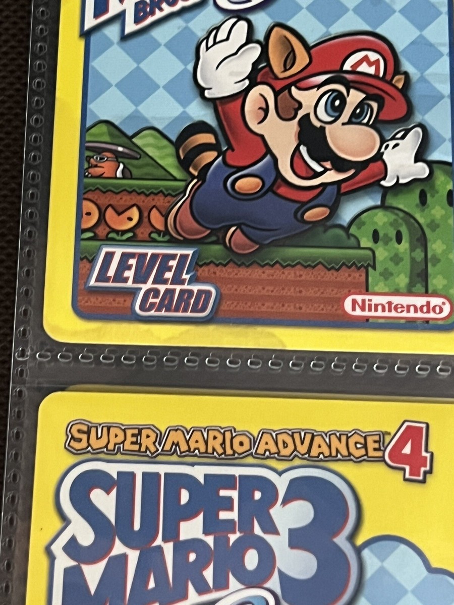 Super Mario Advance 4: Super Mario Bros 3. GBA eReader Cards Super Mario Advance 4: Super Mario Bros 3. GBA eReader Cards