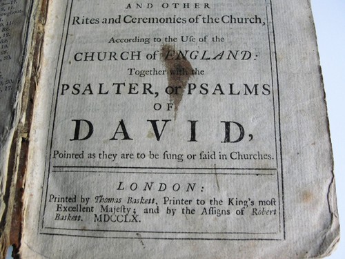 Church of England. Book of Common Prayer-Printed by Thomas Baskett-London, 1760. - Picture 3 of 23