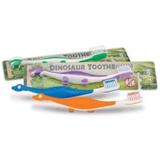 SmileGoods Y301 Dinosaur Toothbrush 72/Bx Stand-Up Dino
