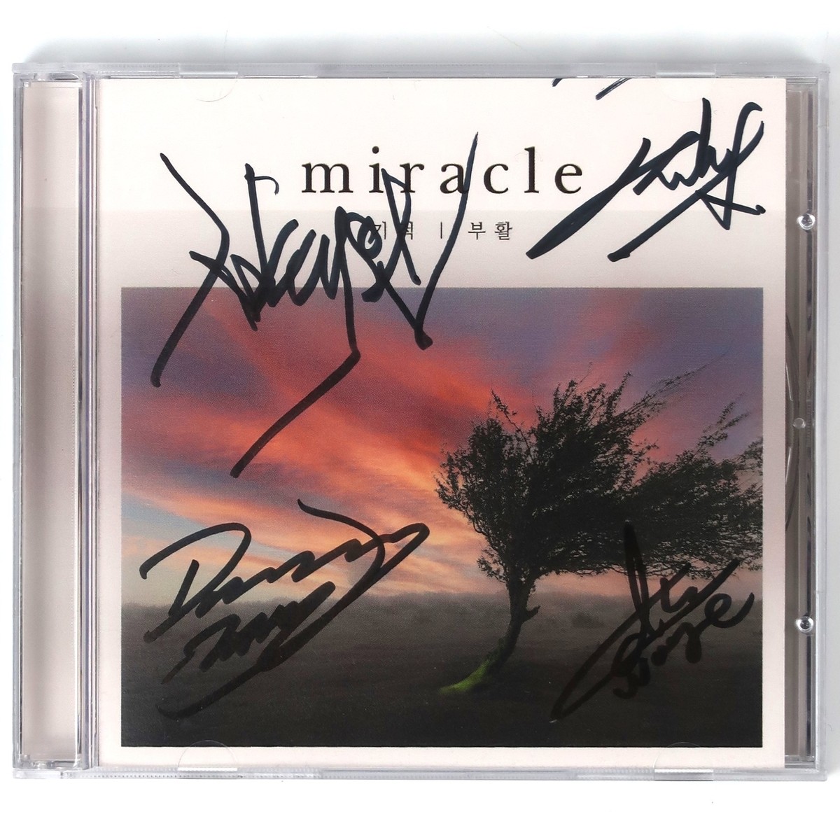 Boohwal - Miracle Signed Autographed CD Single Promo K-Rock