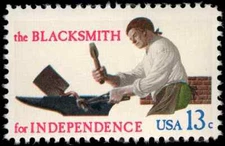 US Scott # 1718, 1977 Skilled Hands for Independance, 13 Cent Stamp, MNH