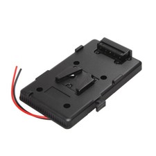 V-Mount Battery Adapter Adaptor Plate For Sony V-Shoe VLock Video Camcorder O8K4
