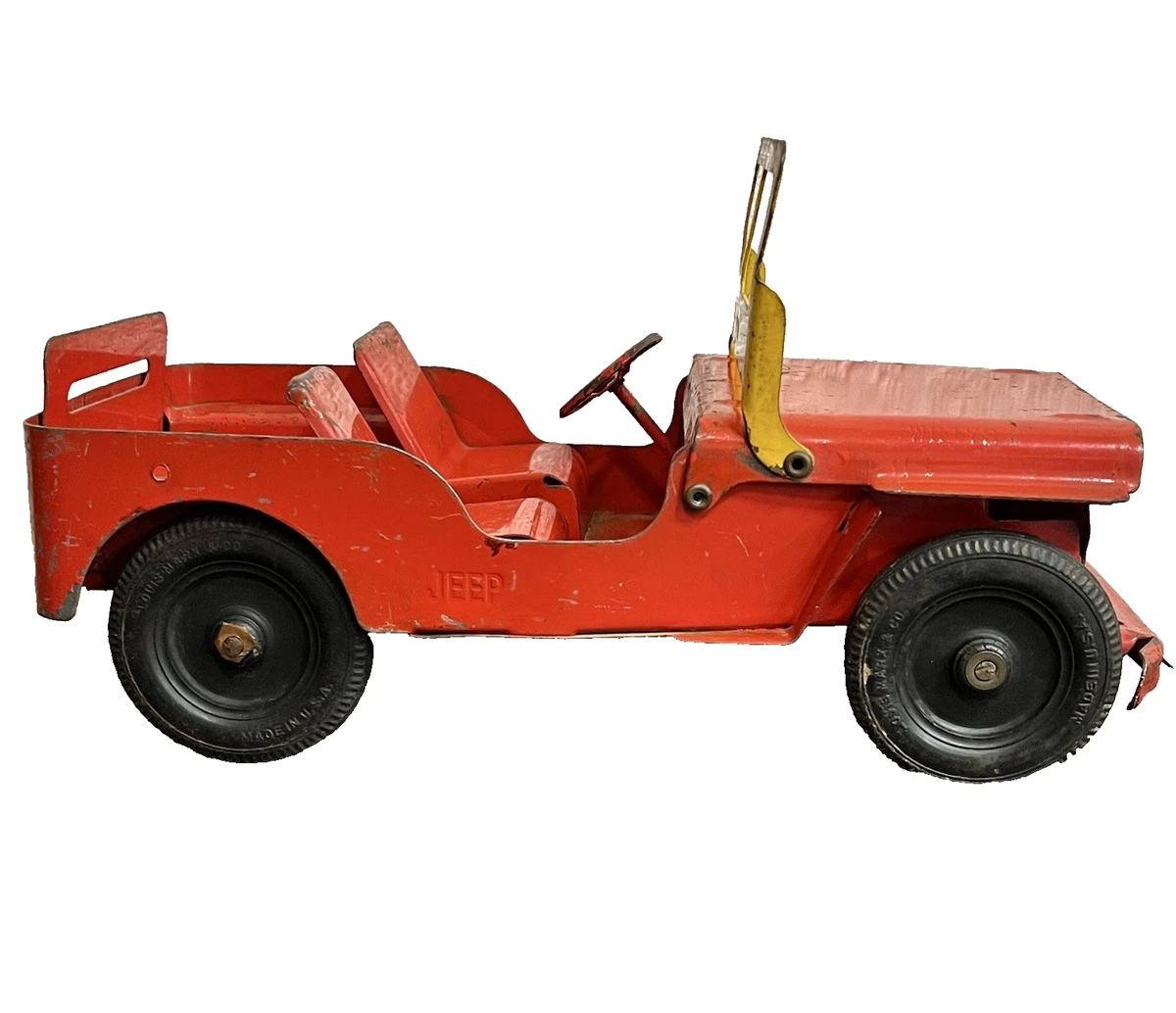 Marx Pressed Steel Diecast & Toy Jeep for sale | eBay