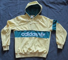 Adidas New York Jacket Vintage Tracksuit Top Kapuzenpullover Track 80s Hoodie