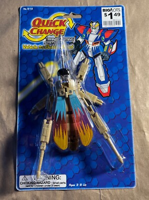 Vintage QUICK CHANGE Transforming System Bug NEW  No. 919