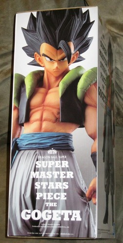 Dragon Ball Super Master Stars Piece Gogeta 13 3/8" Figure Banpresto - Open Box - Picture 4 of 5