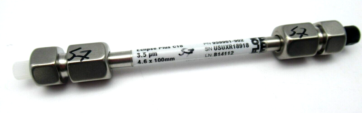 Agilent 959961-902 ZORBAX RR Eclipse Plus C18, 95Å, 4.6 x Agilent 959961-902 ZORBAX RR Eclipse Plus C18, 95Å, 4.6 x