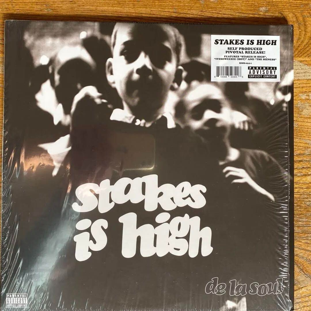 デラソウル stakes is high LP レコード Stakes is High Digital (Explicit) - De La Soul Official Store