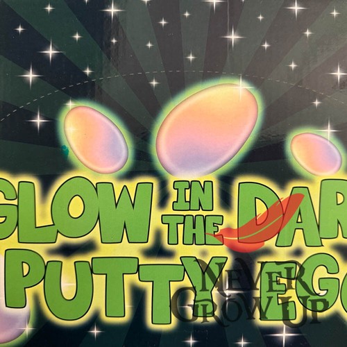 *NEW* Mini Gooey GLOW IN THE DARK PUTTY EGGS Party Stocking Filler Toys - Picture 3 of 8