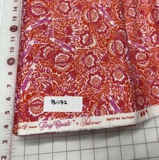 Tula Pink Tiny Beasts Out Fixed Fox Glimmer Cotton Quilt Craft Fabric Half Yard