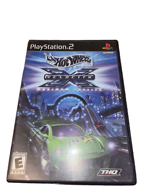 Hot Wheels: Velocity X Maximum Justice (PlayStation 2 PS2) No