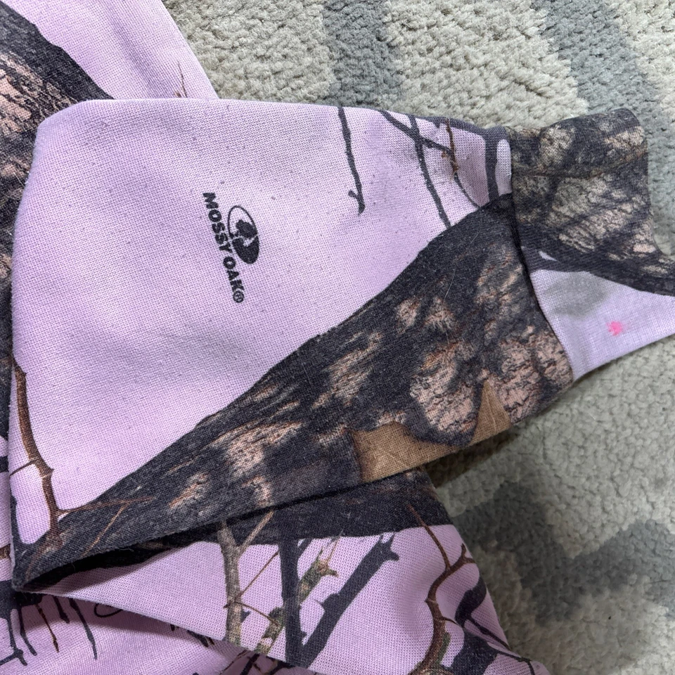 Mossy Oak BREAKUP INFINITY M NIÑOS CAMUFLAJE ROSA SUDADERA CON CAPUCHA, 100% POLIÉSTER Foto 3 de 4