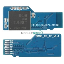EMMC 5.1 to TF Card Module BGA153 BGA169 to TF Card eMMC Adapters HS400 40MB/s