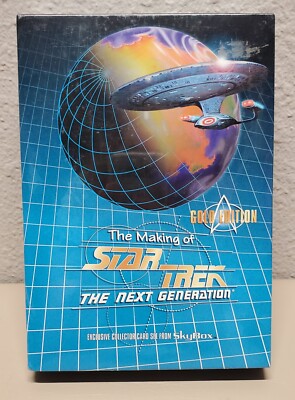 New Gold Edition Making Of Star Trek Next Generation Exclusive 100 Card Set 1994