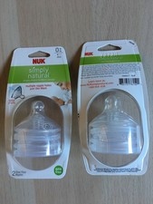 nuk simply natural nipples medium flow