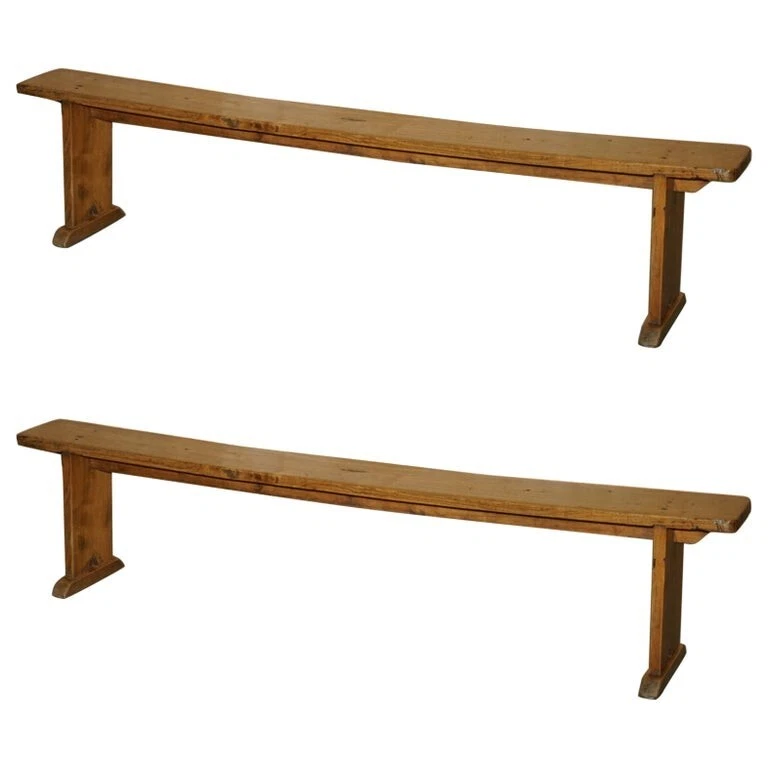 Antique 2024 dining bench