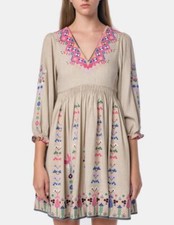 Ulla Johnson Vija Dress In dove, Retail $790