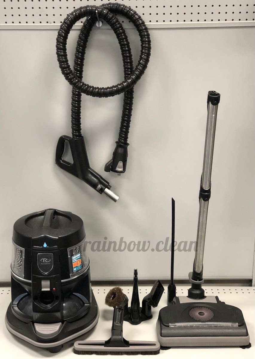 Rainbow E-2 キャニスター掃除機 Rainbow Black E2 canister vacuum cleaner with tools Nice
