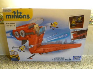 mega bloks minions supervillain jet