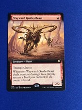 x1 Wayward Guide-Beast - Extended Art MTG Zendikar Rising Magic