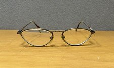 Dakota Smith 1458 Tapestry Aqua Gold 0005 Vintage Eyeglasses Used