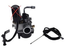 Vergaser 17,5mm + E-Choke kompatibel für Gilera Runner, DNA, Piaggio NRG, TPH 50