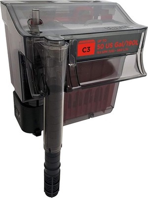 Fluval C3 Power Filter, Fish Tank Filter for Aquariums up to 50 Gal., 14002