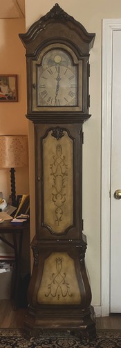 HOWARD MILLER GRANDFATHER CLOCK 84" X 20"
