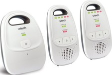 VTech Baby Monitor Rechargeable Battery Long Range Crystal Sound