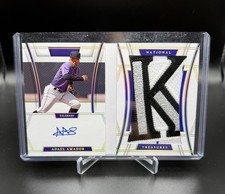 Adael Amador #10/10 2023 National Treasures Rookie Jumbo Patch Auto RPA BEAUTY!