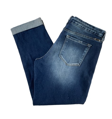 Jeans KanCan ragazzo vita media bottoni polsini mosca relaxed elasticizzato donna 31 x 28 - Foto 3 di 7