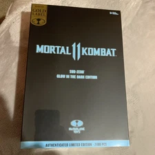 McFarlane Toys Mortal Kombat Sub-Zero (Glow in the Dark) 7in Figure